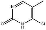 2(1H)-Pyrimidinone, 4-chloro-5-methyl- (6CI) Struktur