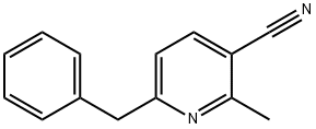 6-Benzyl-2-Methylnicotinonitrile Struktur