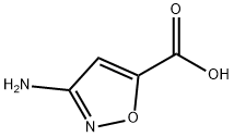 5-ISOXAZOLECARBOXYLIC ACID, 3-AMINO- Struktur