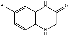 7-broMo-3,4-dihydro-2(1H)-Quinoxalinone Struktur