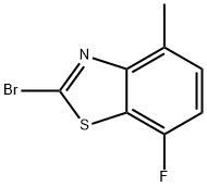 2-BROMO-7-FLUORO-4-METHYLBENZOTHIAZOLE price.