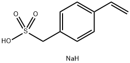 sodiuM (4-vinylphenyl)Methanesulfonate Structure