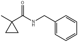 N-Benzyl-1-MethylcyclopropanecarboxaMide Struktur