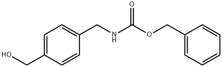 BENZYL 4-(HYDROXYMETHYL)BENZYLCARBAMATE Struktur