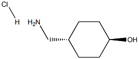 trans-4-(AMinoMethyl)cyclohexanol hydrochloride Struktur