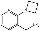 (2-(Azetidin-1-yl)pyridin-3-yl)MethanaMine Struktur