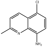 5-Chloro-2-Methylquinolin-8-aMine Struktur