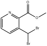 Methyl 3-(dibroMoMethyl)picolinate Struktur