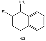 1-AMino-1,2,3,4-tetrahydronaphthalen-2-ol hydrochloride Struktur