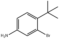 3-BroMo-4-(tert-butyl)aniline Struktur