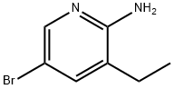 5-broMo-3-ethylpyridin-2-aMine Struktur