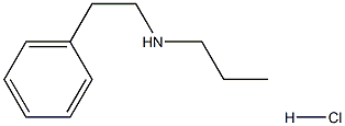 N-Propylbenzeneethanamine hydrochloride Struktur