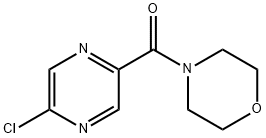 (5-Chloropyrazin-2-yl)(Morpholino)Methanone Struktur