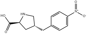 反-4-(4-硝基芐基)-L-脯氨酸, 1049980-40-6, 結(jié)構(gòu)式