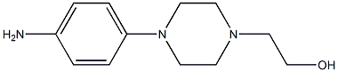 4-(4-AMinophenyl)-1-piperazineethanol Struktur