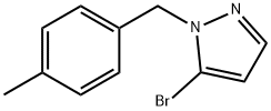 5-BroMo-1-(4-Methylbenzyl)-1H-pyrazole Struktur