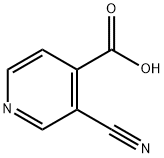 3 - Cyanoisonicotinic acid Struktur