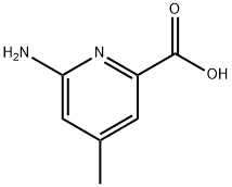 6-AMINO-4-METHYL-PYRIDINE-2-CARBOXYLIC ACID Struktur