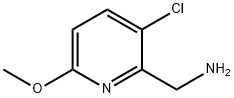 (3-Chloro-6-Methoxypyridin-2-yl)MethanaMine Struktur