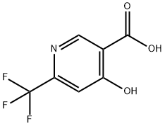 4-Hydroxy-6-trifluoroMethyl-nicotinic acid Structure