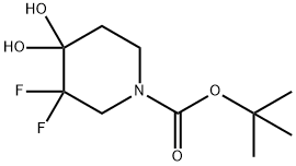 tert-butyl 3,3-difluoro-4,4-dihydroxypiperidine-1-carboxylate price.