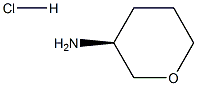 (S)-tetrahydro-2H-pyran-3-aMine hydrochloride Struktur