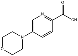 5-Morpholinopicolinic acid Struktur