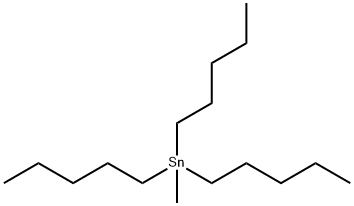 Methyltripentylstannane Struktur