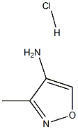 3-Methylisoxazol-4-aMine hydrochloride Struktur