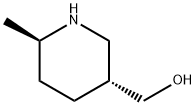 [(3R,6R)-6-Methylpiperidin-3-yl]Methanol hcl Struktur