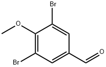 3,5-DibroMo-4-Methoxybenzaldehyde Struktur