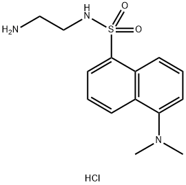 Dansyl ethylenediaMine hydrochloride Struktur