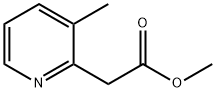 Methyl 2-(3-Methylpyridin-2-yl)acetate Struktur