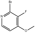 2-Bromo-3-fluoro-4-methoxypyridine Struktur