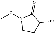 3-BroMo-1-Methoxypyrrolidin-2-one Struktur