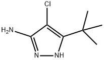 5-(tert-Butyl)-4-chloro-1H-pyrazol-3-aMine Struktur