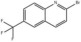 2-broMo-6-(trifluoroMethyl) quinoline Struktur