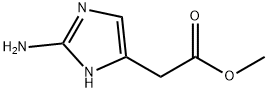 Methyl 2-(2-aMino-1H-iMidazol-4-yl)acetate Struktur