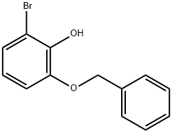 2-(benzyloxy)-6-broMophenol Struktur