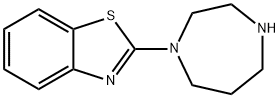 2-[1,4]Diazepan-1-yl-benzothiazole Struktur