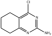 4-Chloro-5,6,7,8-tetrahydroquinazolin-2-aMine Struktur