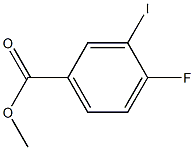 Methyl4-fluoro-3-iodobenzoate Struktur