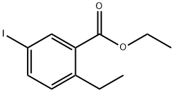 Ethyl 2-ethyl-5-iodobenzoate Struktur