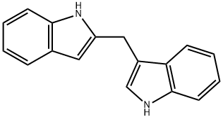 3-((1H-indol-2-yl)Methyl)-1H-indole Struktur