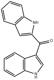 (1H-indol-2-yl)(1H-indol-3-yl)Methanone Struktur