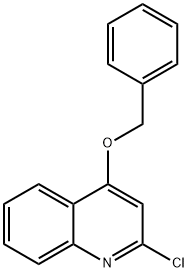 4-(Benzyloxy)-2-chloroquinoline Struktur