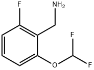 2-(DifluoroMethoxy)-6-fluorobenzyl aMine Struktur