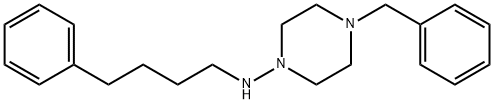 4-Benzyl-N-(4-phenylbutyl)piperazin-1-aMine Struktur