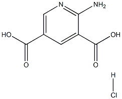 2-AMinopyridine-3,5-dicarboxylic acid hydrochloride Struktur