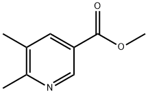 Methyl 5,6-diMethylnicotinate Struktur